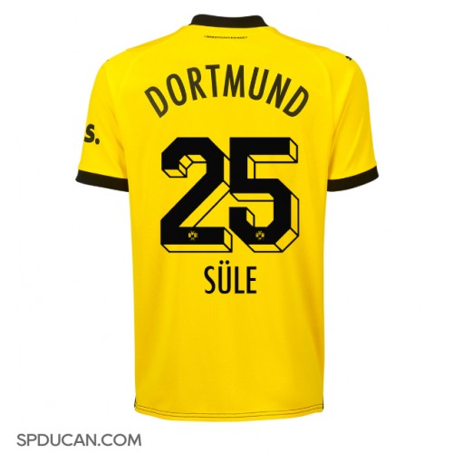 Muški Nogometni Dres Borussia Dortmund Niklas Sule #25 Domaci 2023-24 Kratak Rukav